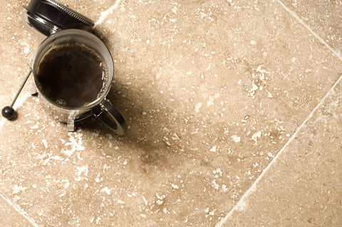 Noce Travertine; Tumbled