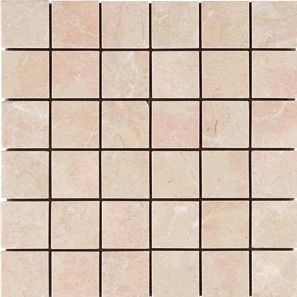 Crema Beige Tumbled Marble Mosaics